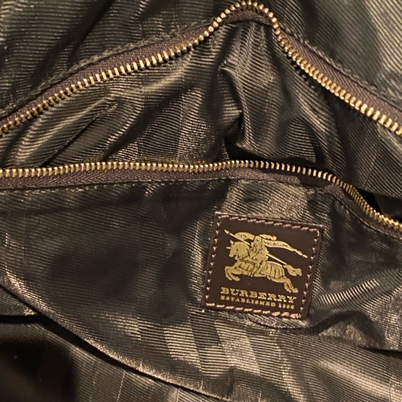 Burberry quilted Prorsum Bit Runway leather brown bag - Picture 9 of 15